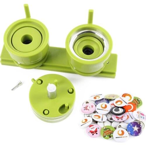 NEW Button Badge Pin Making Mould DIY Button Maker Badge Punch Press Machine for 25/32/37/44/58mm Die Mould Badge Maker Mould