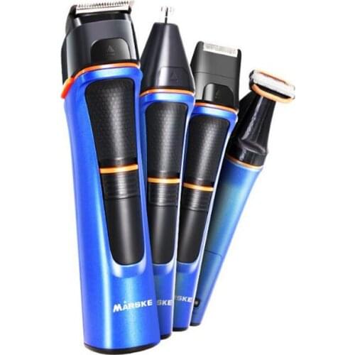Marske hair trimmer USB rechargeable hair clipper haircut machine beard trimmer nose trimmer electric shaver body hair remover