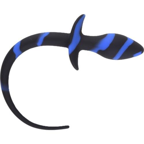 Silicone Anal Plug Cosplay Game Dog Tail Anus Dilatation Stimulation Butt Plug Masturbation Couples Flirt Adult Game Sex Toy