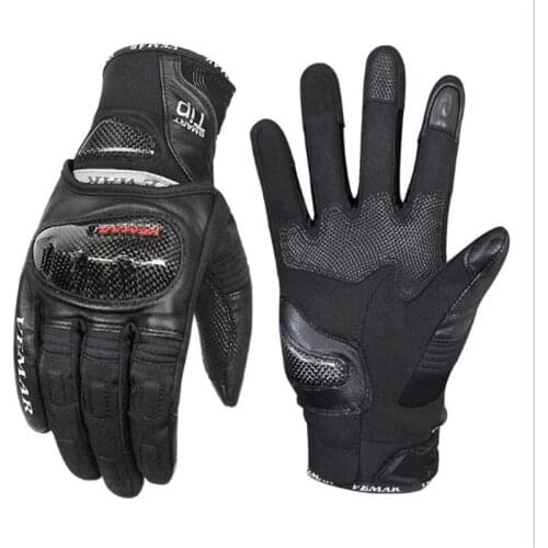 Waterproof Motorcycle Glove Microfiber Winter Touch Thermal Gloves Mens and Womens Sports Gloves Outdoor Cycling Protect