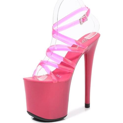 Womens shoes Sexy PU Stiltto Heel Platform Sandals High Heels Party Shoes US size 4-12 No.1986-13