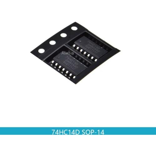 10PCS 74HC14D 74HC14 SN74HC14DR SN74HC14 SMD SOP-14 SOP14