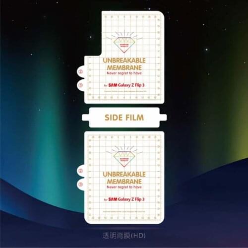 20pcs For Samsung Galaxy Z Flip 3 Clear Soft hydrogel Film Full Cover Screen Protector front & back