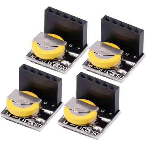 4pcs/lot Clock Module DS3231 High Precision Real Time RTC Clock Module Memory Module For Raspberry Pi