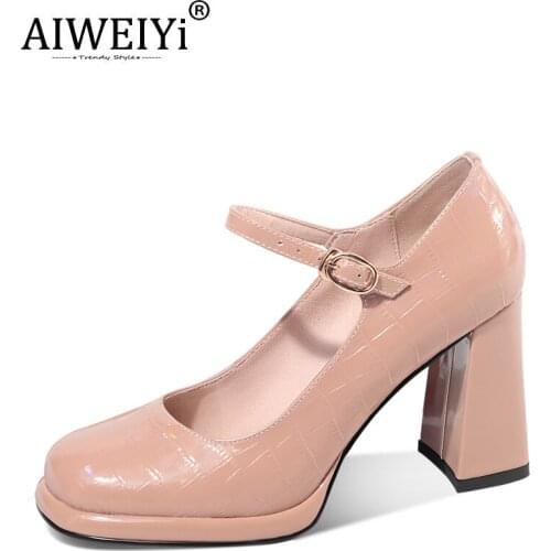 AIWEIYi Leather Pumps