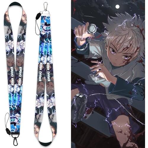 Anime Full-Time Hunter Kya Lanyard Coolapika Keychain Detachable Hand Strap