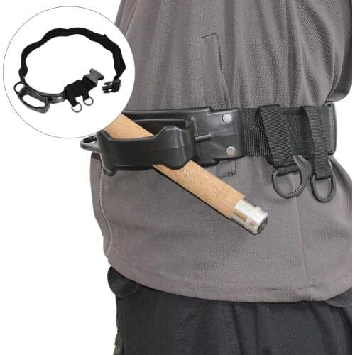 HOT Anti-Corrosion Belly Top Waist Belt Sea Fishing Rod Pole Holder Fish Tackle Tool Belly Top Waist Belt Sea Fishing Rod Pole