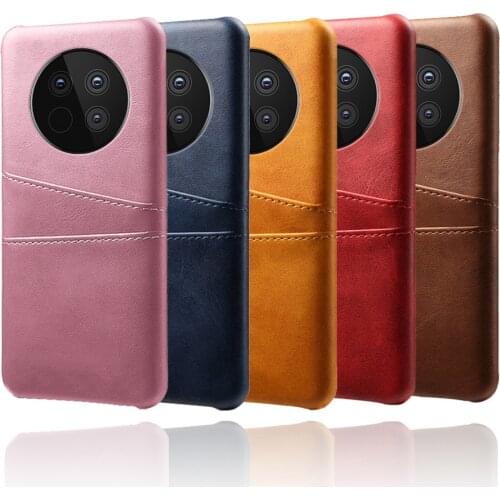Luxury Pu Leather For Huawei Mate 40 30 20 P40 P30 P20 Pro Lite Case Wallet Card Slots Case For Huawei P Smart 2019 Y6P Y5P 2020