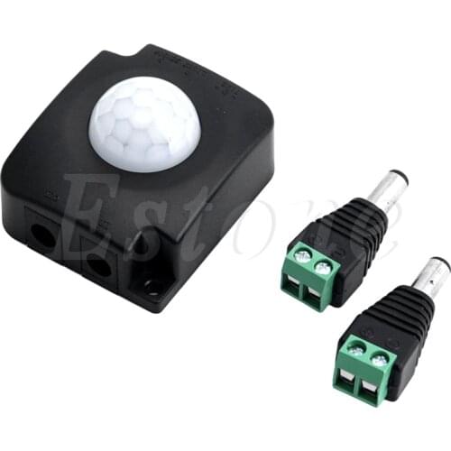 DC 12-24V 10A Automatic Infrared PIR Motion Sensor Switch For LED Light Hottest L25