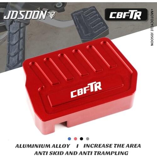 For HONDA CBF190TR CBF 190TR Motorcycle Rear Foot Brake Lever Pedal Enlarge Extension Peg Pad Extender