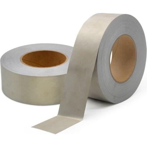Sided Silver Conductive Fabric Cloth Tape Anti-radiation Shield Interference Isolation electromagnetic Duct Tape Single/Double
