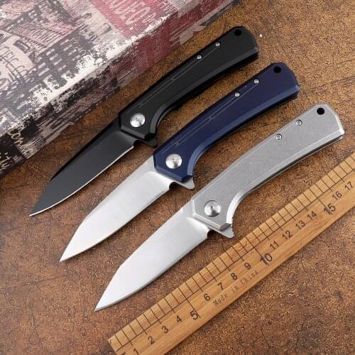 ZT0808 pocket knife D2 steel blade ball bearing tactical survival rescue knife outdoor hunting camping EDC tool folding knife