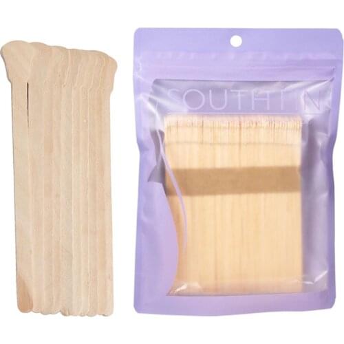 Lots 100 Large Waxing Spatula Applicators Scrapers Sticks Hair Removal