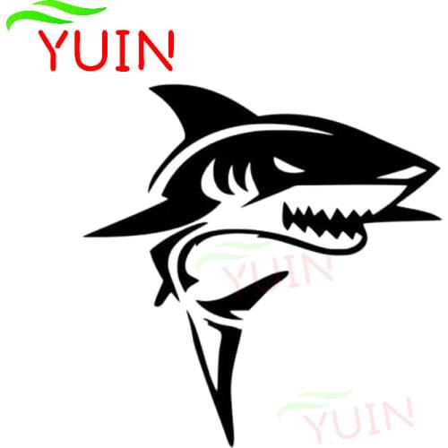 Fashion Car Sticker Shark Animal Decoration Decals Personalized PVC Body Treasure Box Auto Accessories Waterproof Stickers