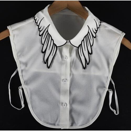 Handmade Fashion sweater high-quality Blouse detachable false fake collar flower collar Fashion Shirt Fake Collar For Women Tie