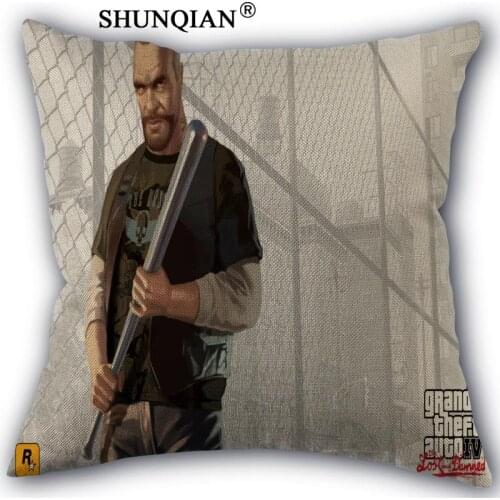 Custom Grand Theft Auto Game Pillowcase Custom cotton pillowcases decorative beauty Home Furnishing customized pillow