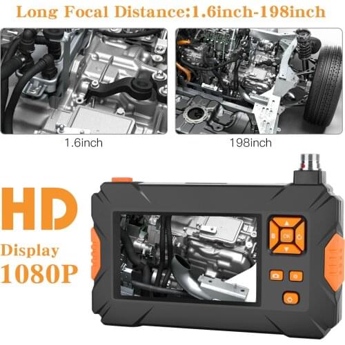 P30 Industrial Endoscope Camera HD 1080P Borescope with Mirror Magnet Air Conditional Detection Equipment Usb Charging Cable