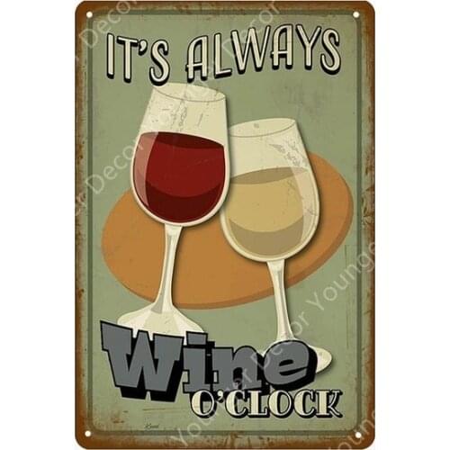 Welcom To The Cabin Decor Drink Beers Wine Cocktail Plaque Vintage Metal Poster Tin Signs Pub Bar Casino Wall Decoration YI-157