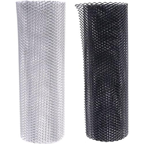 6x12mm Universal Truck Car Grille Mesh Net Sheet Aluminum Hexagon Grill Body Front Bumper