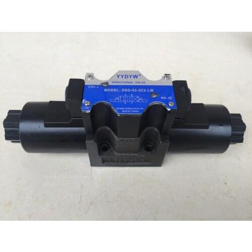 YYDYW Hydraulic solenoid valve DIRECTIONAL VALVE MODEL DSG-03-3C2-LW DEYAWEI HYORAULICS CO LTD MADE BY TAIWAN