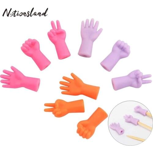 12/6pcs Rubber Knitting Needles Point Protectors Knit Needle Tip Cover Caps Needles Point Stoppers for DIY Knitting Crochet