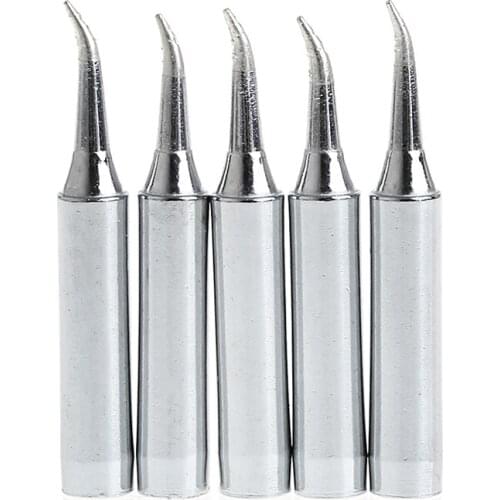 5Pcs 900M-T-IS Lead Free Solder Iron Tips for Hakko Soldering Rework Station