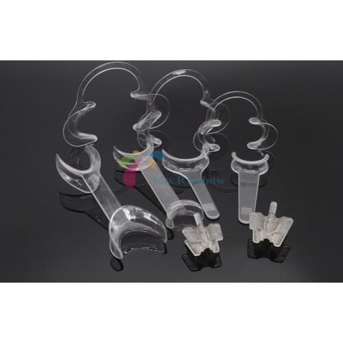 9/Pcs Dental Lab Orthodontic Cheek Lip Retractor Opener & Mouth Prop Double Head Teeth Care Dentist Lab Tools