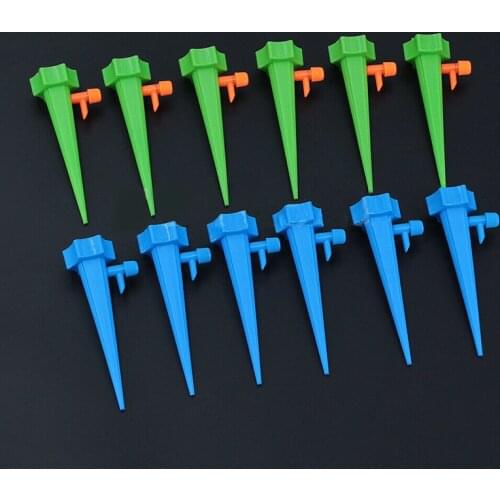 24 Practical Auto Drip Irrigation System For Plants Flower Self Watering Spikes Adjustable Automatic Drip Irrigation Supplies