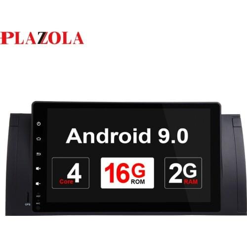 Car Multimedia Player 1 Din Android 9.0 GPS DVD Player For BMW E39 BMW X5 E53 M5 2002-2007 Navi Stereo Radio Head Unit Wifi 4G