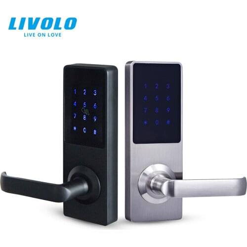 LIVOLO YGS6675BT Smart Bluetooth Wireless Handle Type Door Lock, Fingerprint Keypad Control, App Operation,5 Ways Open Methods