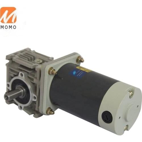 Dc gear motor 12v 24velectric motor with worm gearbox and high torque low rpm