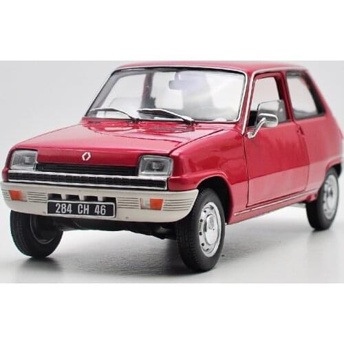Alloy vehicle toy for 1:18 NOREV Renault 5 Alpine Renault 1976 simulated alloy car model