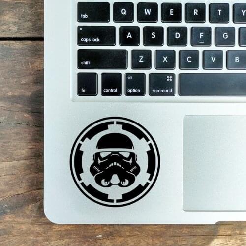 Imperial Stormtrooper Laptop Sticker for Macbook Air Pro 16" Retina 11 12 13 15 inch Mac Book Skin 14 HP Notebook Trackpad Decal