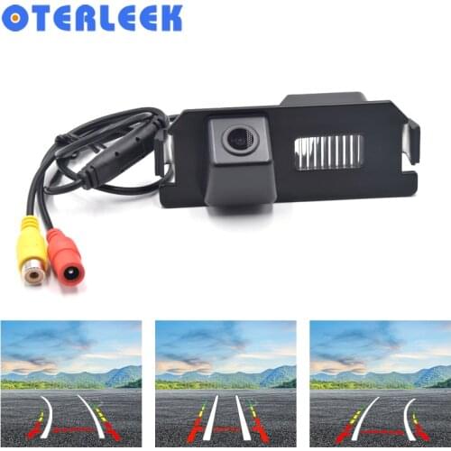 Intelligent Dynamic Trajectory Car HD Rear View Camera Reversing Image Display Camera For Hyundai I10 I20 I30 Solaris Tiburon