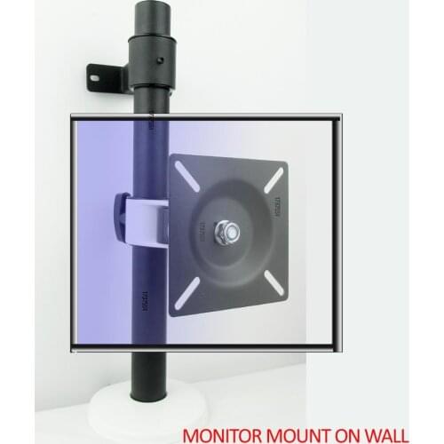 2018 new) DL-W900 VESA 75X75 100X100 15kg monitor Wall mounted bracket stand holder LCD tv support 360 degree rotating