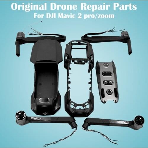Original DJI Mavic 2 pro/zoom Repair Parts Right Left Rear Arm Top Bottom Housing Shell Middle Frame Replacement Part Drone