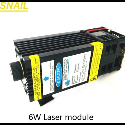 445-450nm 6w,Blue light,Laser module,12V board,A semiconductor laser,for engraving machine, laser cutting