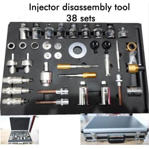 Disassembly of 38 Sets of Electronic Control Fuel Injection Pump Demolition Pump Tool Set Common Rail Injector