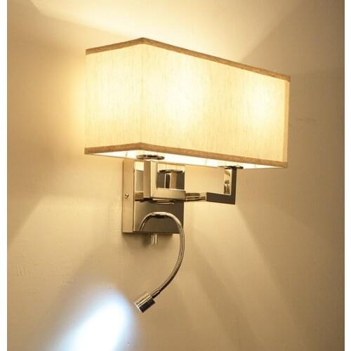 Retro RH K9 Crystal Shades G9 Wall Lamp American Bedside Sconce Lighting Fixtures Lustre Living Room Wall Light