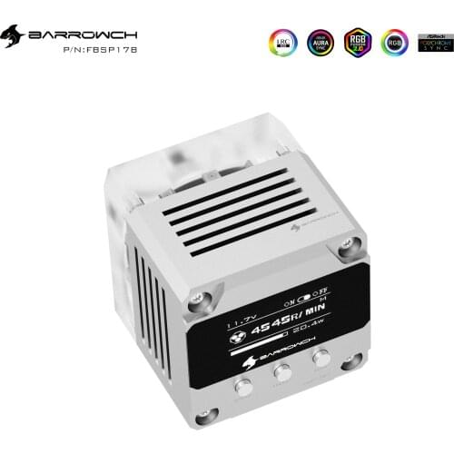 Barrowch water-cooling system special water pump set PWM speed-regulating 17W water pump smart version FBSP17B
