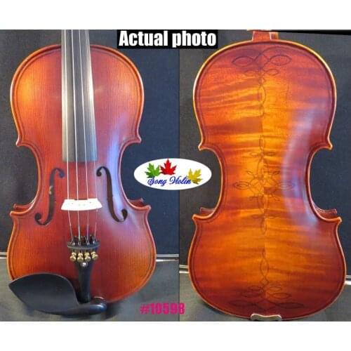 Strad style Solid Wood SONG Brand 4/4 violin.huge and powerful sound #10598