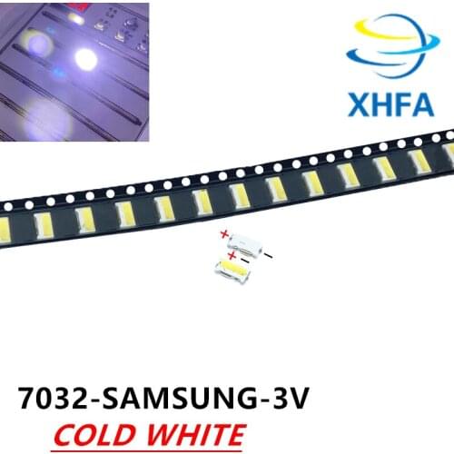 50pcs LED TV Application LED Backlight Edge LED Series TS731A 0.5W 3V 7032 Cool white LED LCD TV Backlight FOR SAM