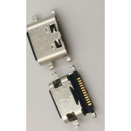 2Pcs USB Charger Charging Dock Port Connector For UMI Umidigi A1 Pro A1Pro Elephone P11 P11 3D A5 Type C Jack Contact Plug