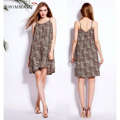 Spring Summer Autumn 2016 Slim Fit Pattern Adjustable Spaghetti Straps Women Cotton Sleeveless Dress