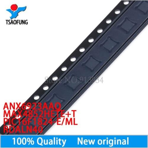5PCS ANX6923AAQ ANX6923 MAX4852HETE+T UAA PIC16F1824-E/ML PIC16F1824 RDALN40 LN40 QFN16 New original