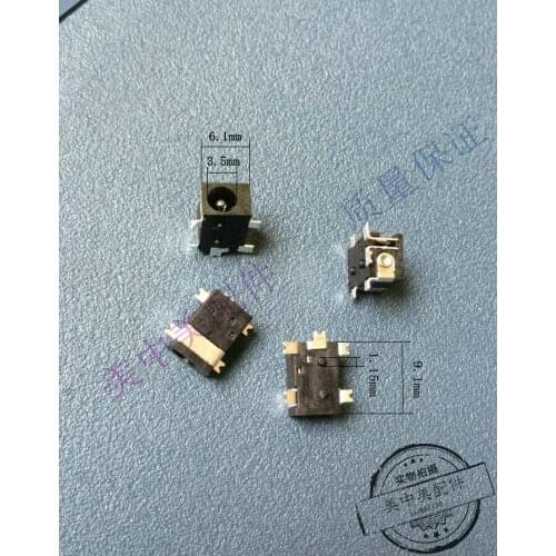5PCS) New DC female power socket socket 5p chip environmental protection RoHS power connector