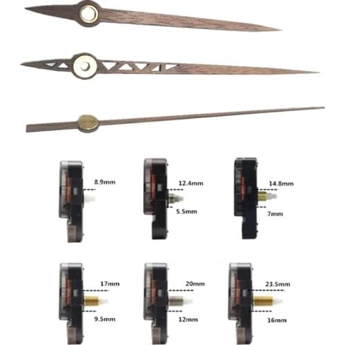 10sets 12inch Large Wall Clock Quartz Wood Clock Movement DIY Pointer Repair Parts Watch Hand 12888 step Clock Movement