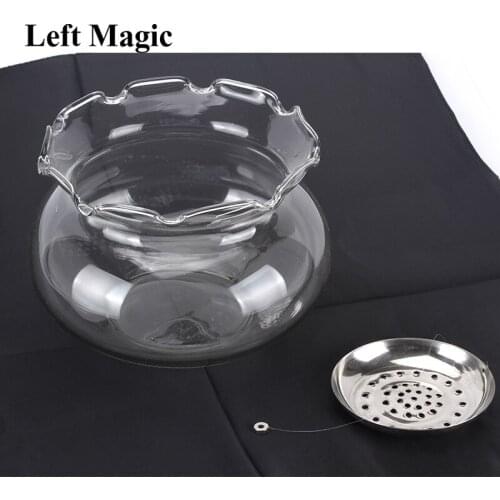 Magic Goldfish Bowl by J.C Magic Stage Magic Tricks Gimmick Illusions Classic Magic Show Fish Appearing Close up Magic Props Fun