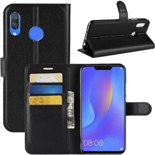 For Huawei Nova 3i P Smart+ Case Flip Leather Phone Case For Huawei Nova 3i High Quality Wallet Leather Stand Cover Filp Cases