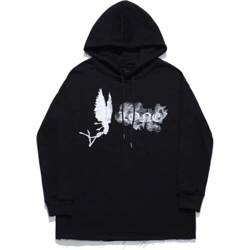 VLONE Hoodies Female Couple Loose Street Sweatshirts Hip Hop Trend Mens Cotton Casual Letter Printing V032321